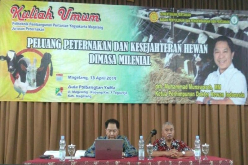 Polbangtan YoMa gelar kuliah umum "Peternakan di Era Milenial"