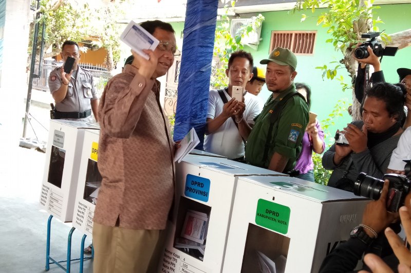 Mahfud MD sebut sampai saat ini belum ada pemenang resmi Pemilu 2019