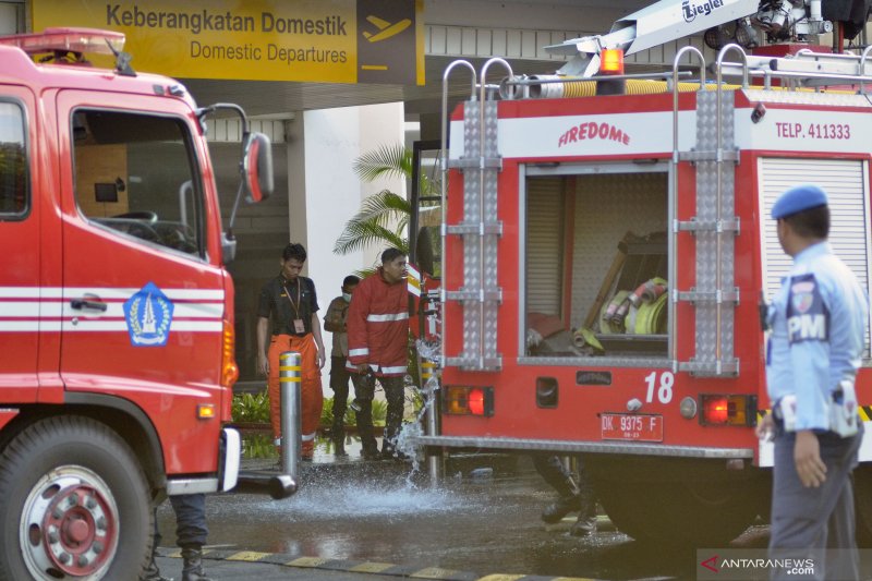 Kebakaran Bandara Ngurah Rai Bali sudah dipadamkan
