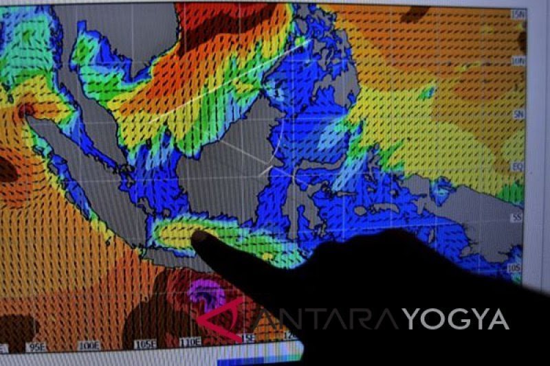 BMKG sebut curah hujan di DIY berangsur menurun