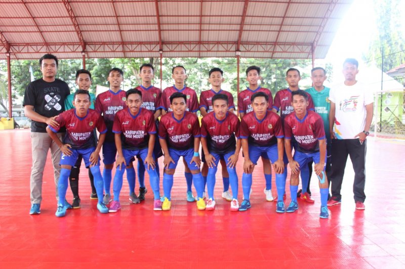 Porprov Sulteng - Parimo libas Buol 3 -- 0 di cabang futsal