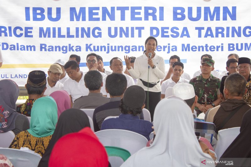 Kunjungan kerja menteri BUMN
