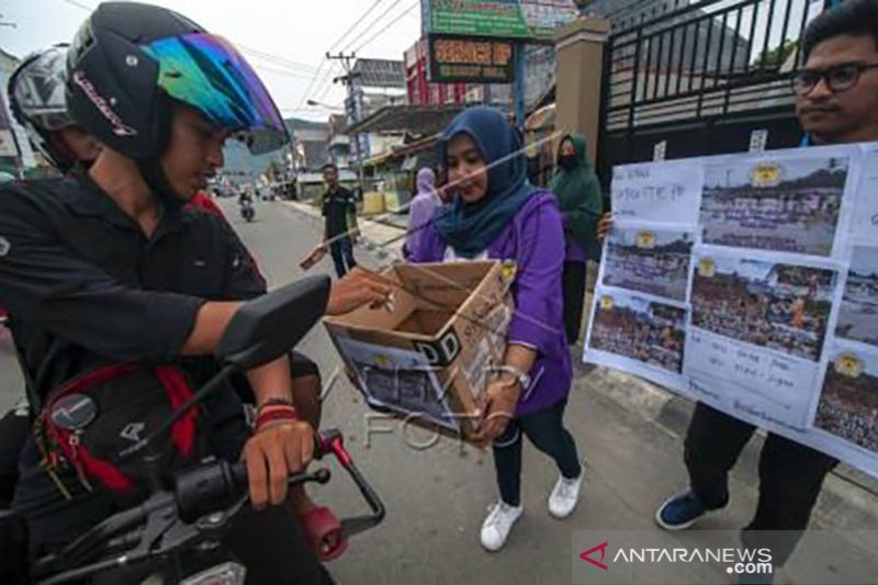 Penggalangan danakorban banjir bandang