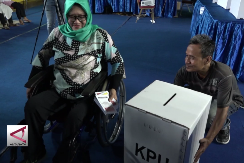 Ada perlakuan khusus bagi pemilih disabilitas