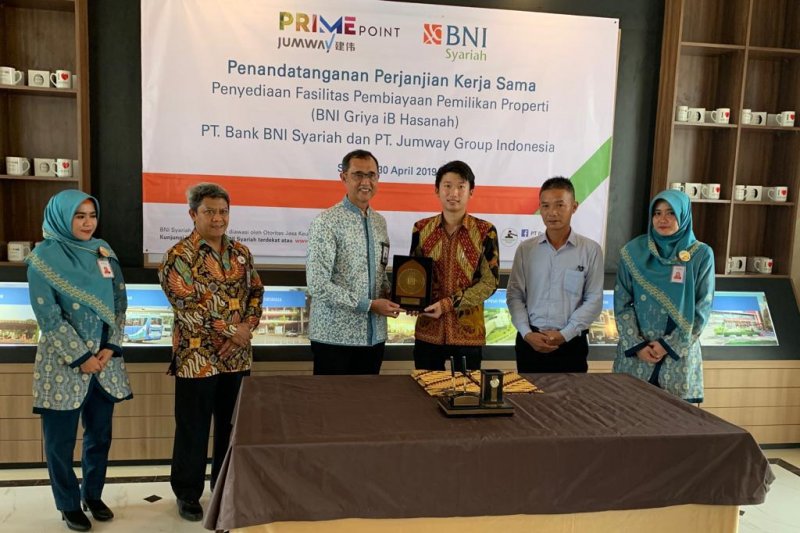 BNI Syariah Gandeng Developer Properti Serang, Jumway Group Indonesia