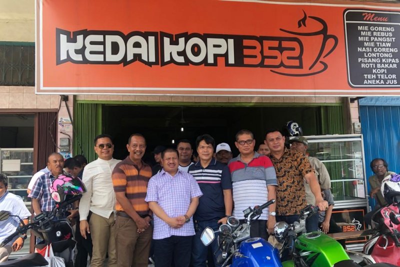 Jalin silaturahmi, Bupati Bengkalis ngopi bareng bersama masyarakat