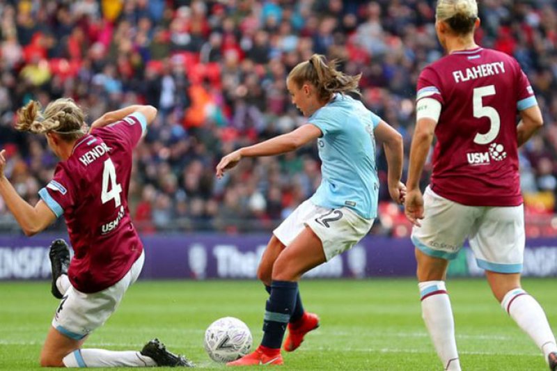 Taklukkan West Ham 3 0 Tim Putri Manchester City Juara Piala Fa Antara News Papua