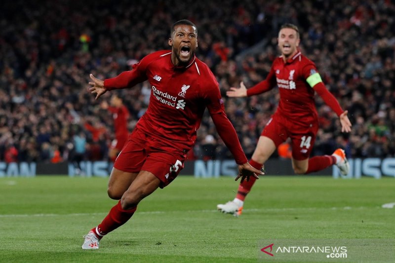 Wijnaldum yakin Liverpool bisa taklukkan Barca 4-0