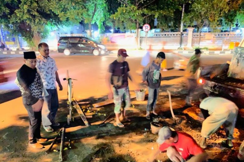 DPUPR kebut perbaikan jalan berlubang Kota Malang untuk arus mudik