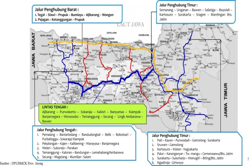 Jalan Provinsi Jateng Siap Untuk Jalur Lebaran Antara Jateng