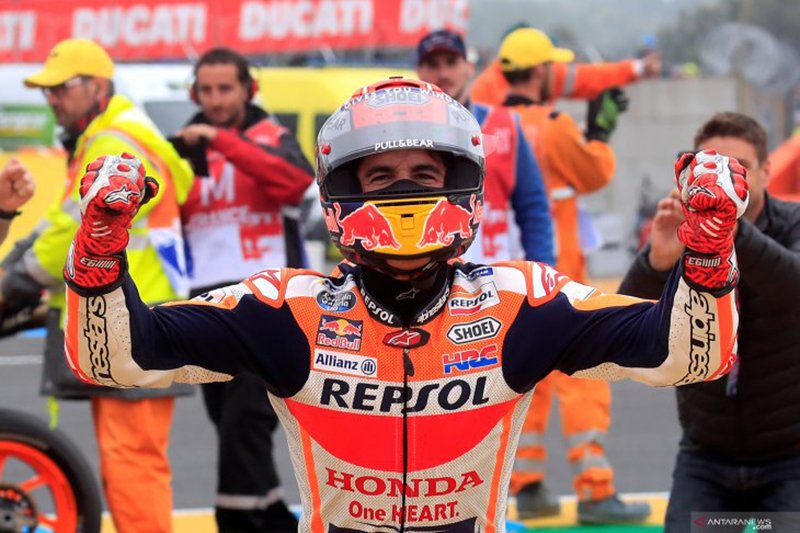 Marquez berjaya di MotoGP Prancis