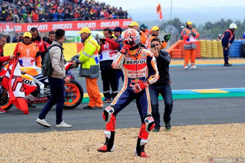 Marquez berjaya di MotoGP Prancis