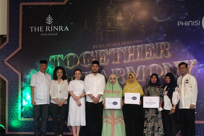 Manajemen The Rinra santuni anak panti asuhan