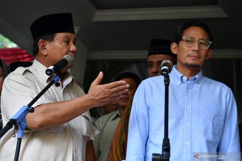 Prabowo minta tahan diri dan tidak lakukan kekerasan