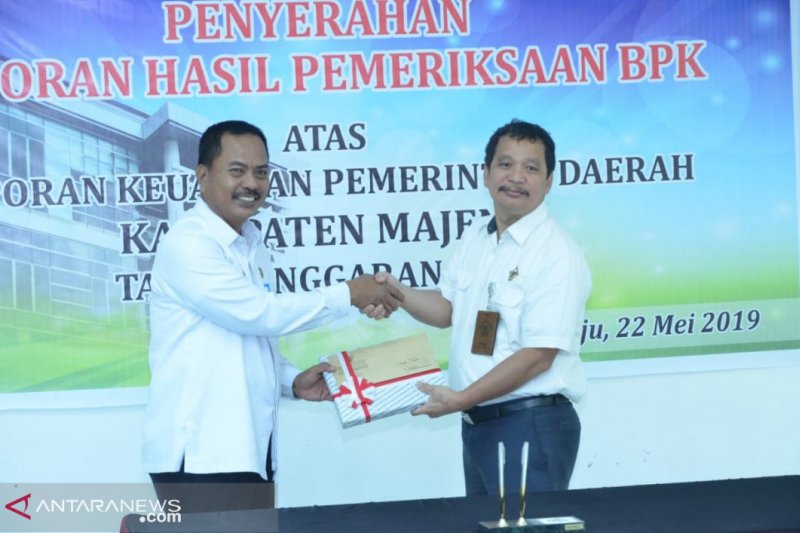 Kabupaten Majene raih WTP keempat kalinya dari BPK