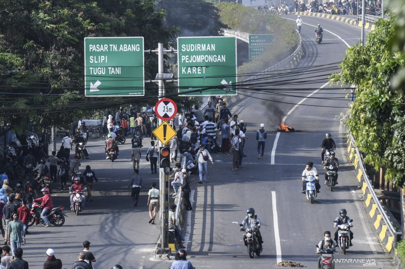 Situasi di jalan Cideng