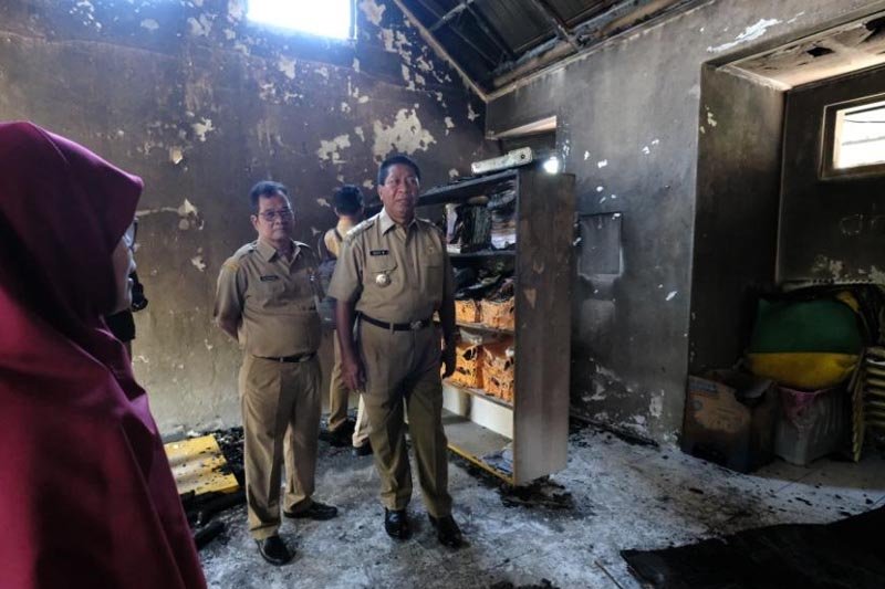 Wali kota bantu perbaikan PAUD/TK Asy Syaffa' 2 yang terbakar