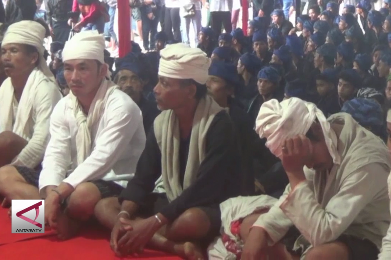 Warga Baduy minta pengesahan perda desa adat ke Gubernur Banten