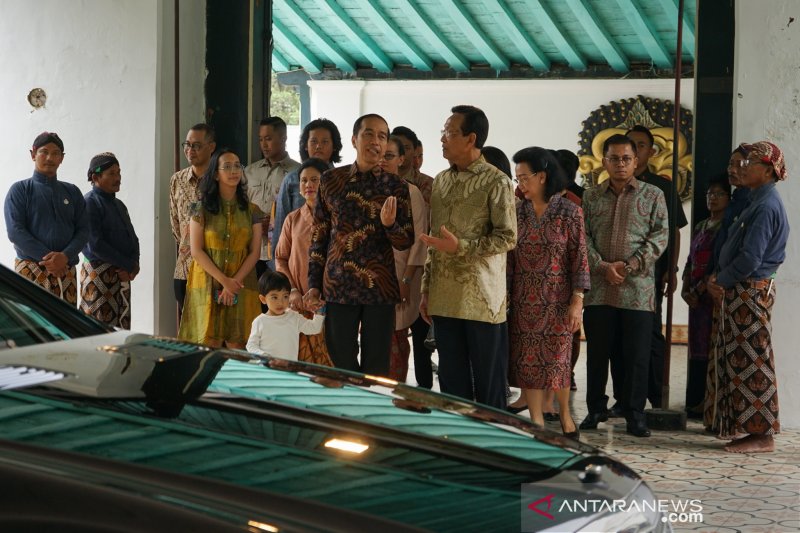 Kunjungan Presiden ke Keraton Yogyakarta