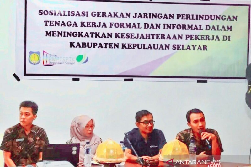 Pemkab Kepulauan Selayar gandeng BPJS Ketenagakerjaan sosialisasikan Jarlinaker