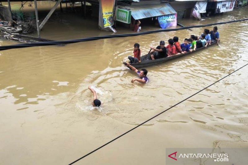 Banjir di Mahakam Ulu mulai surut