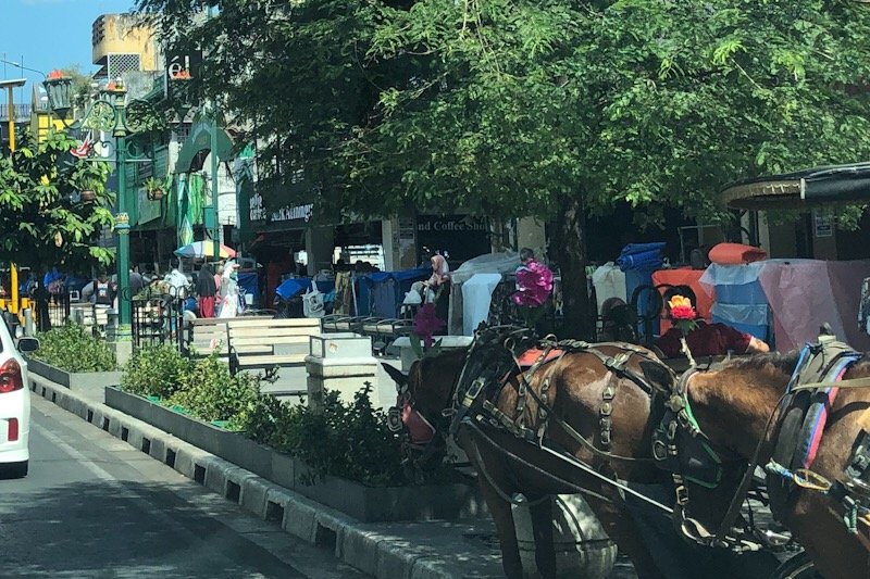 Akses parkir menjadi fokus uji coba perdana semi pedestrian Malioboro