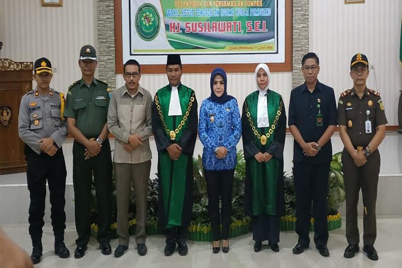 Wabup apresiasi pencanangan zona integritas oleh PA Kuala Pembuang