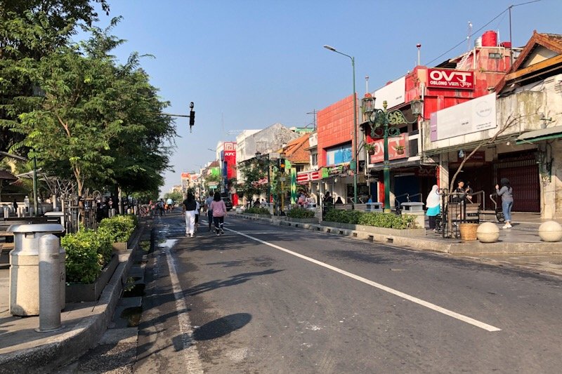 Pekerjaan penataan sirip Malioboro menunggu hasil lelang