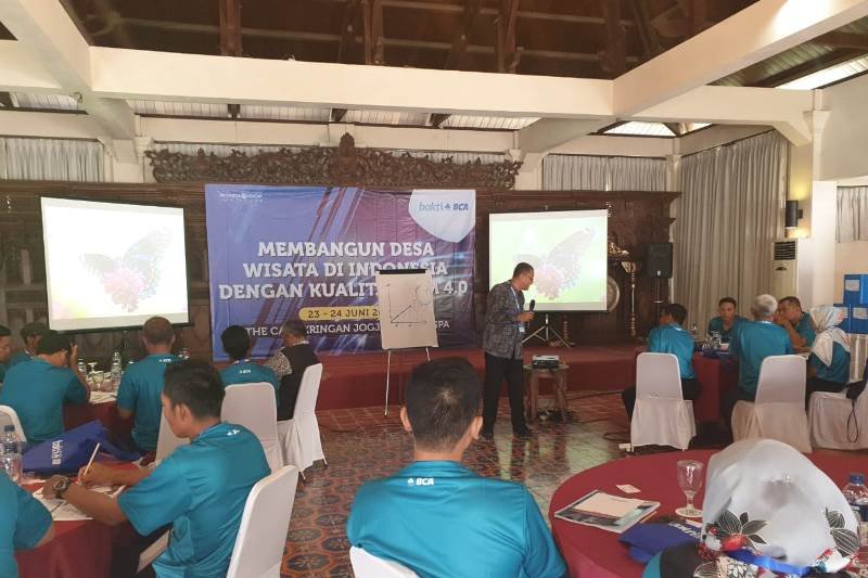 BCA mengadakan pelatihan inovasi untuk meningkatkan layanan desa wisata