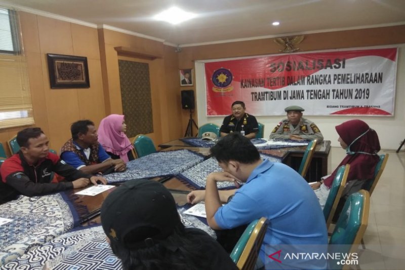 Jateng gandeng Pemkot Pekalongan wujudkan kawasan tertib umum