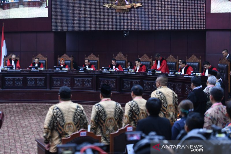 Pembacaan putusan PHPU Pilpres