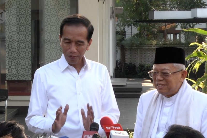 Capres dan Cawapres terpilih ajak masyarakat bersatu