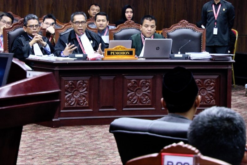 Yusril: saksi TKN bantah tuduhan pengarahan berbuat curang