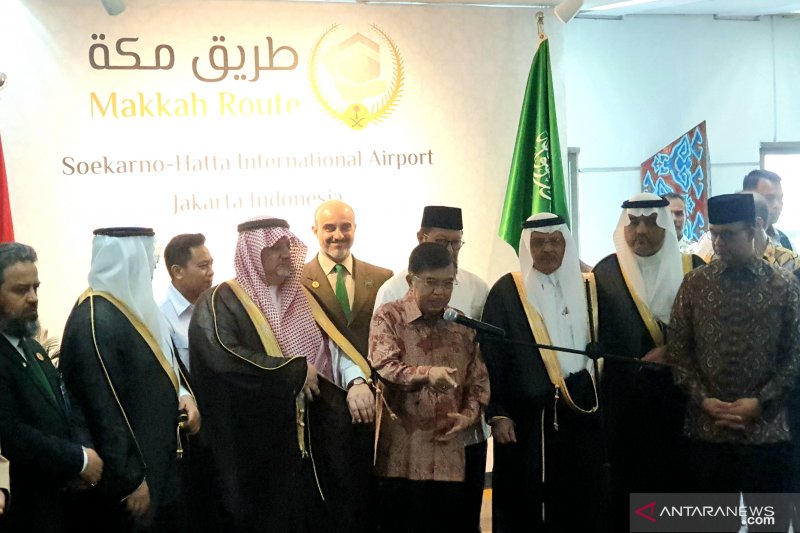 Wapres Jusuf Kala apresiasi layanan "jalur cepat" bagi jamaah haji