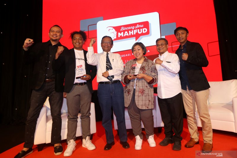 Bincang seru Mahfud MD