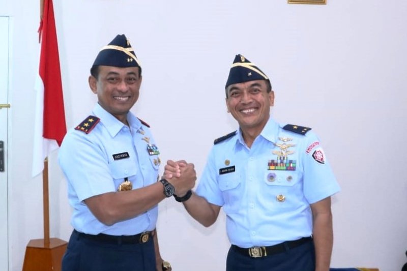 Marsma TNI Wayan Sulaba serahkan jabatan Kaskoopsau III Biak