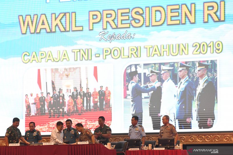 Pembekalan Capaja TNI-Polri