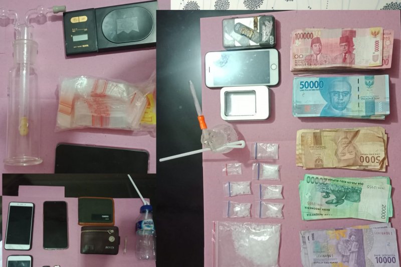 Polres Palu garuk sarang narkoba di Tatanga