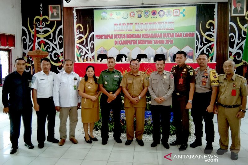 Sebanyak 15 hot spot terpantau di Seruyan