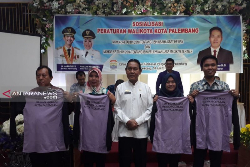 Pemkot Palembang lepas tim pemantau kurban