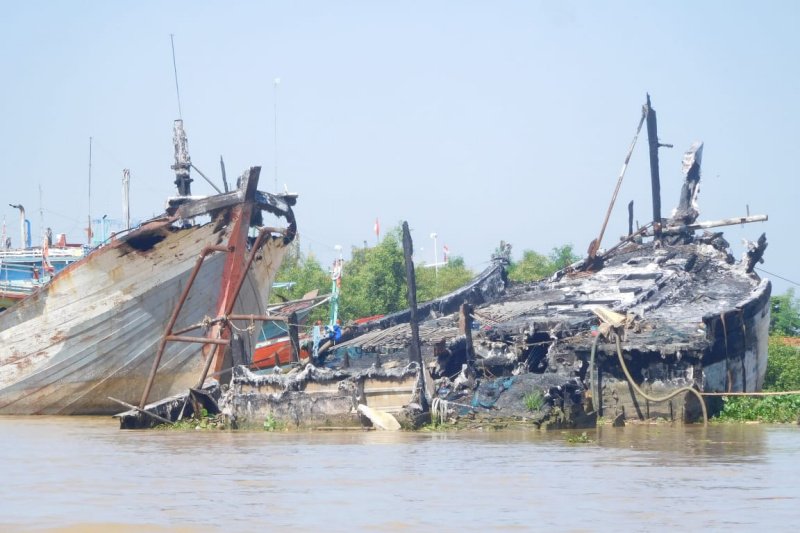 Kapal mangkrak tidak hambat normalisasi Sungai Juwana