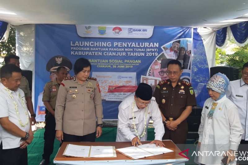 E-warong di Cianjur diinspeksi guna evaluasi program BPNT
