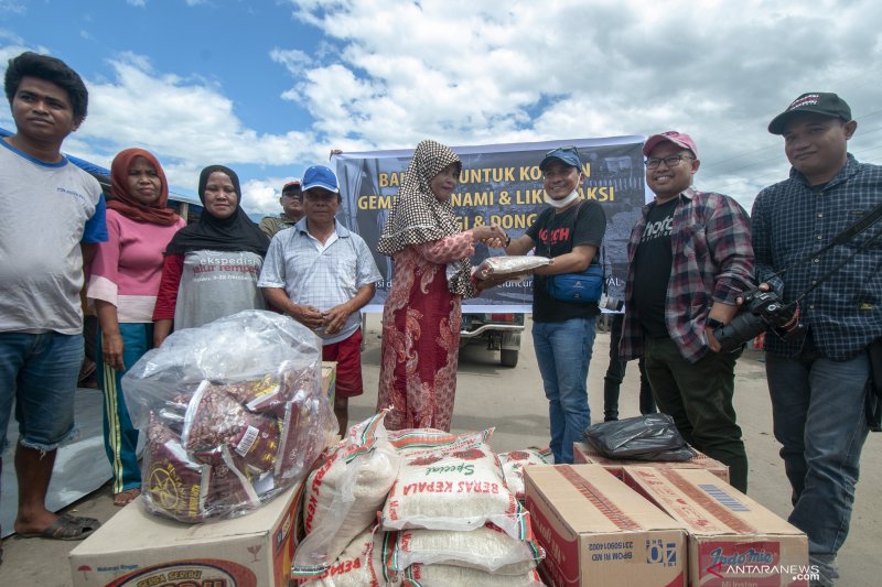 Donasi Pewarta Foto Indonesia untuk korban bencana