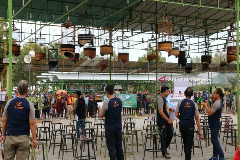 Pemkab Kulon Progo menggelar lomba burung berkicau "Bupati Cup 2019"