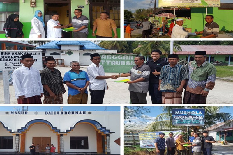 BPJS Ketenagakerjaan bantu lima rumah ibadah melalui TJSL