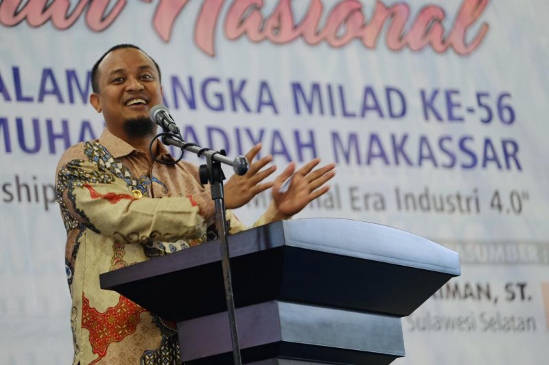 Wagub Sulsel ingatkan mahasiswa Unismuh ketatnya persaingan di era 4.0