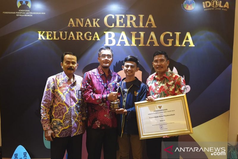 Naik peringkat, Payakumbuh raih penghargaan KLA tingkat madya