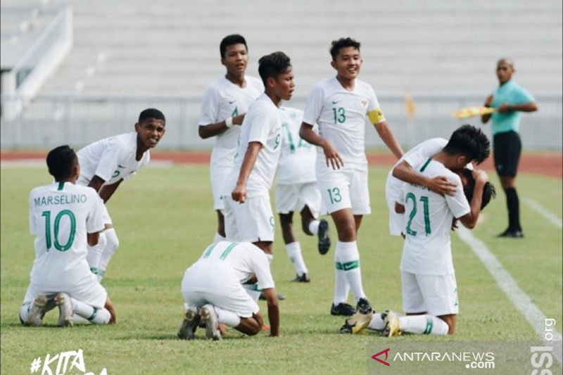 Indonesia berhasil lolos ke semifinal Piala AFF U-15