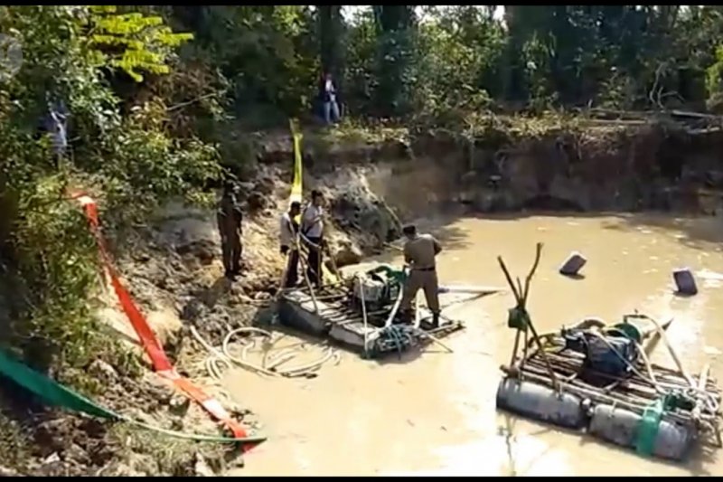 Pelaku dan pemilik tambang timah ilegal terancam 10 tahun penjara