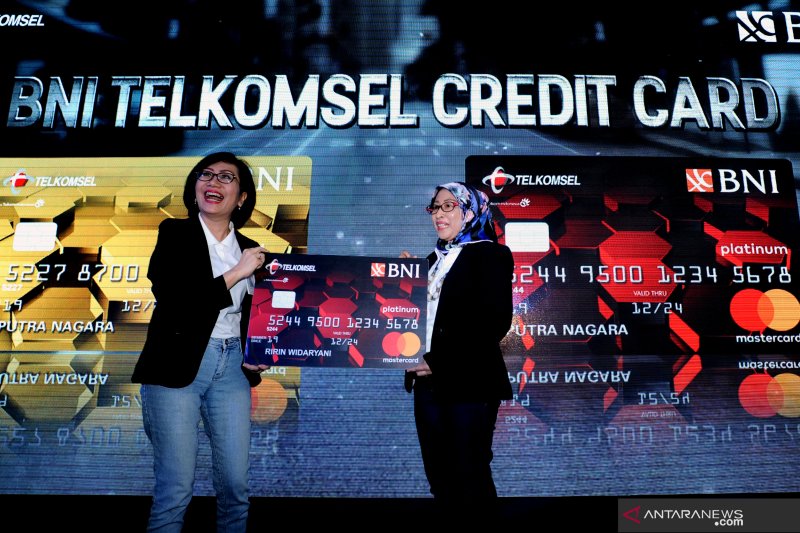 Peluncuran kartu kredit BNI-Telkomsel